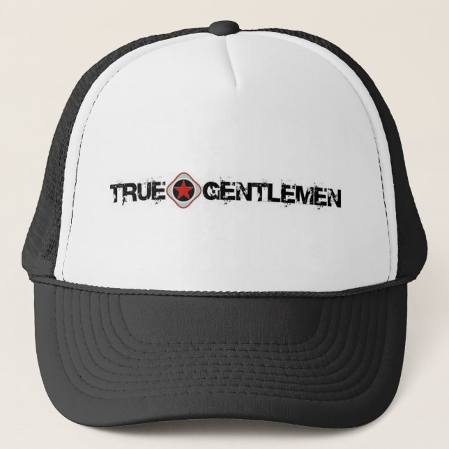 Gorra De Camionero Caballeros verdaderos (Anverso)