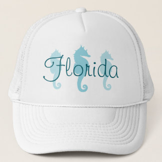 Gorra De Camionero Caballitos de mar azul huevo de petirrojo de Flori