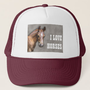Gorra De Camionero Caballo