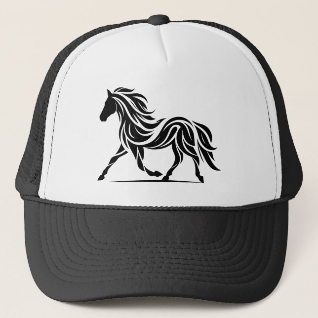 Gorra De Camionero Caballo, caballo Lover (Anverso)