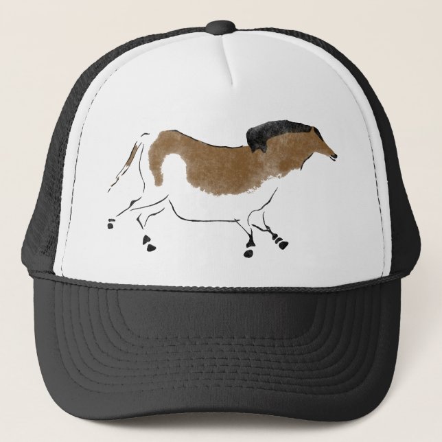 Gorra De Camionero Caballo chino (Anverso)