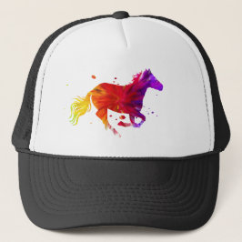 Gorra De Camionero Caballo colorido