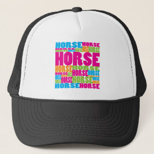 Gorra De Camionero Caballo colorido
