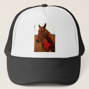Gorra De Camionero Caballo con arco rojo