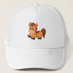 Gorra De Camionero Caballo con montura