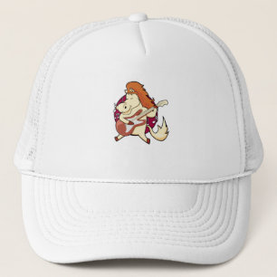Gorra De Camionero Caballo con música con guitarra