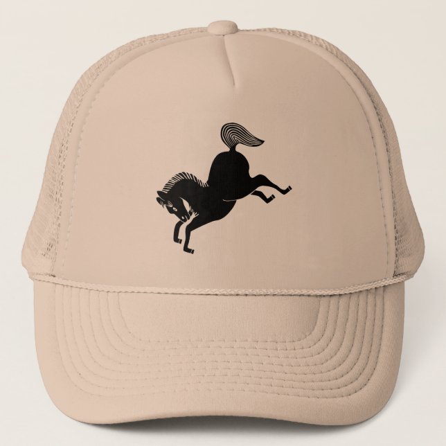 Gorra De Camionero Caballo corriendo (Anverso)