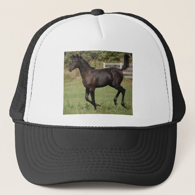 Gorra De Camionero Caballo-Corriendo-2 (Anverso)