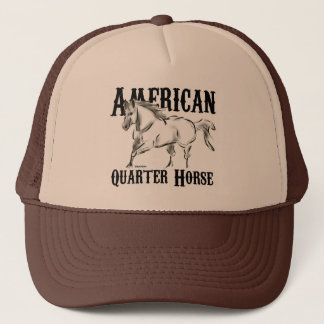 Gorra De Camionero Caballo cuarto americano