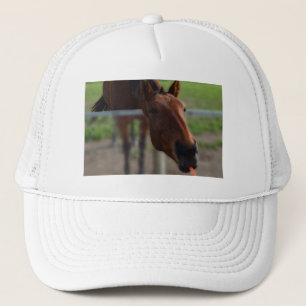Gorra De Camionero Caballo de amor a la garganta,