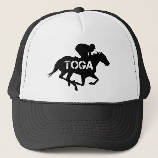 Gorra De Camionero Caballo de Carreras de Saratoga Springs