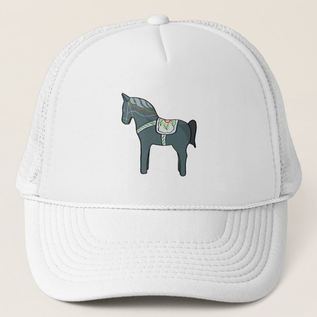 Gorra De Camionero Caballo de Dala (Anverso)