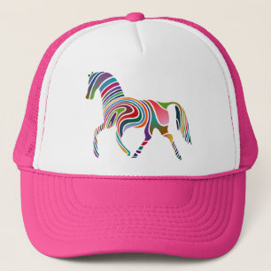 Gorra De Camionero Caballo de Fantasía de Girly