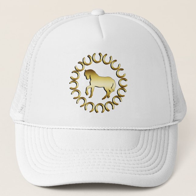 GORRA DE CAMIONERO CABALLO DE ORO (Anverso)