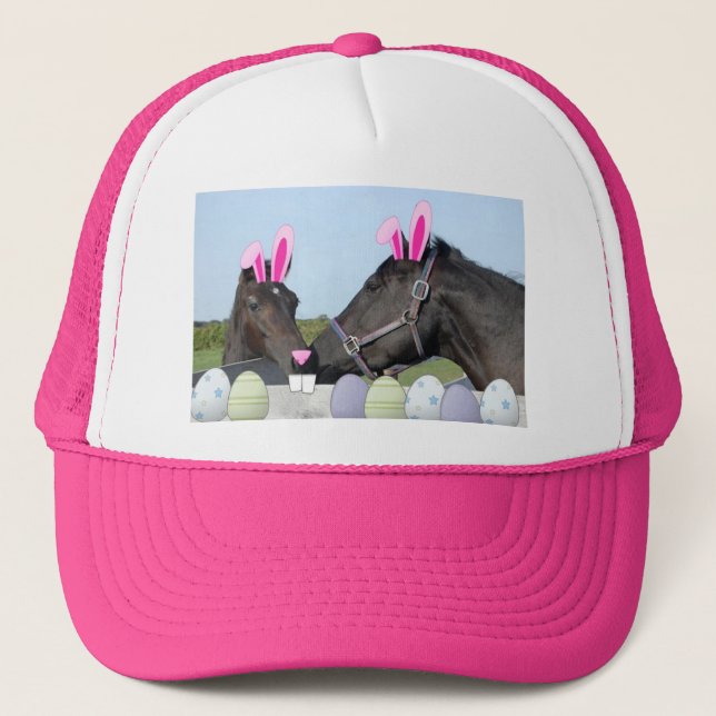 Gorra De Camionero Caballo de Pascua y Pony (Anverso)