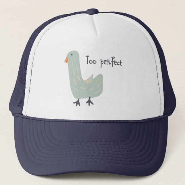 Gorra De Camionero Caballo demasiado perfecto (Anverso)