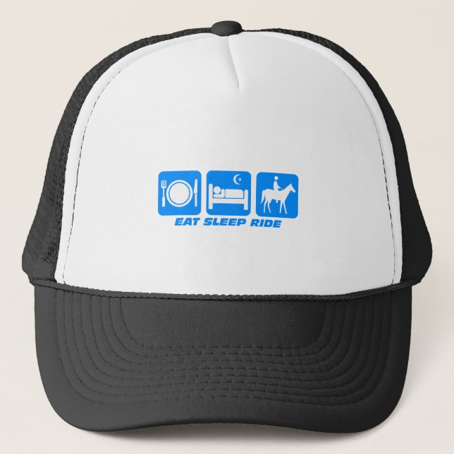Gorra De Camionero Caballo divertido (Anverso)