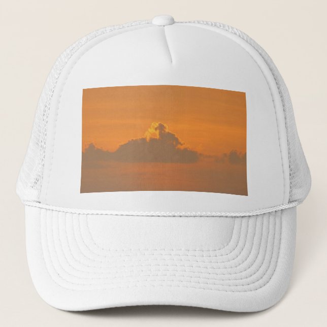Gorra De Camionero Caballo en el fuego (Anverso)