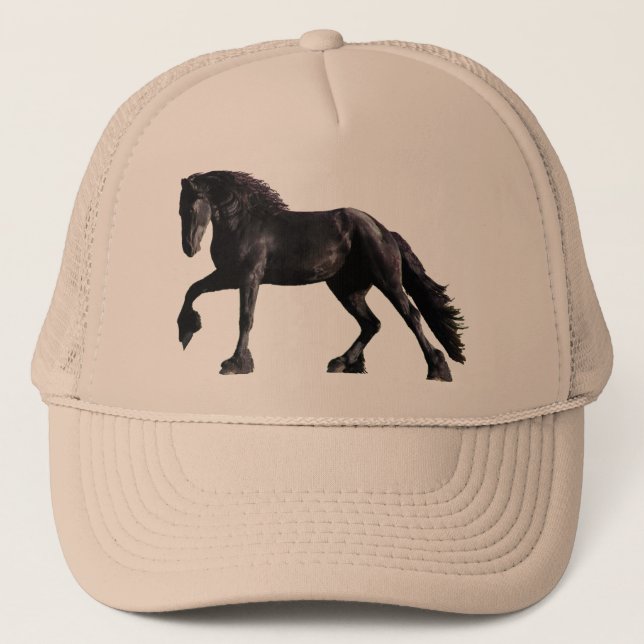 Gorra De Camionero Caballo frisio (Anverso)