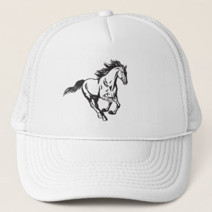 Gorra De Camionero Caballo galopante