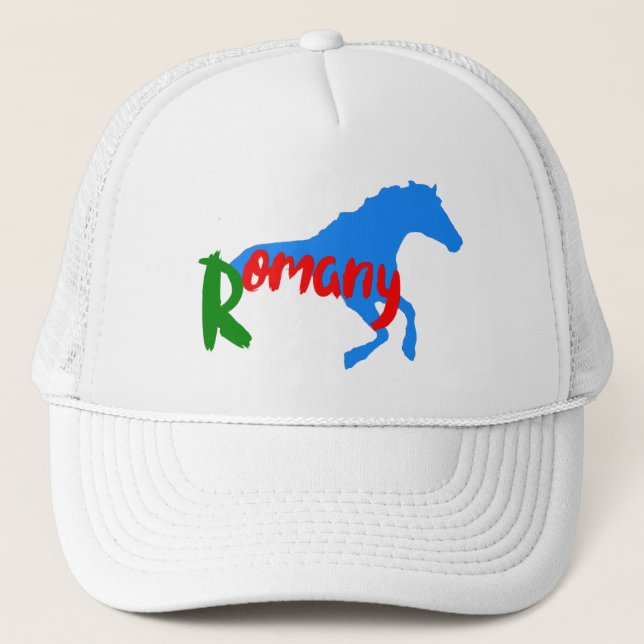 Gorra De Camionero Caballo gitano romaní (Anverso)
