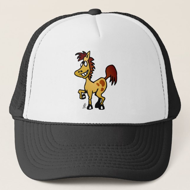 Gorra De Camionero Caballo loco (Anverso)
