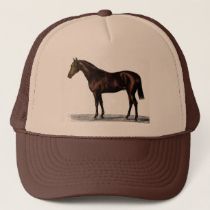 Gorra De Camionero Caballo marrón