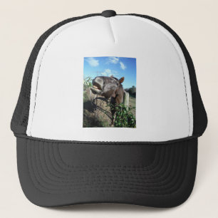 Gorra De Camionero Caballo marrón parlante