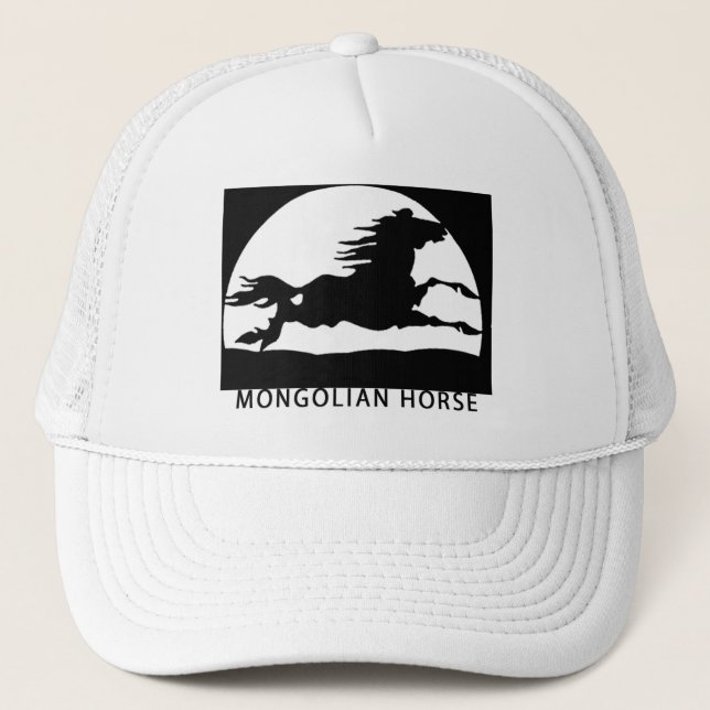 Gorra De Camionero caballo mongol (Anverso)