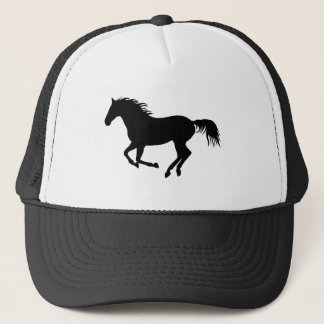 Gorra De Camionero Caballo negro 1