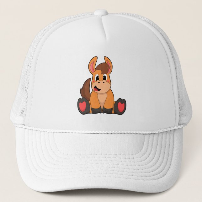 Gorra De Camionero Caballo sentado (Anverso)