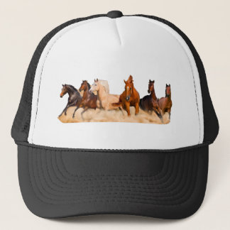 Gorra De Camionero Caballos