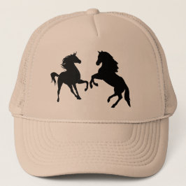 Gorra De Camionero Caballos