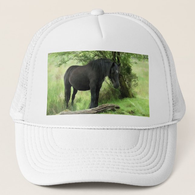 GORRA DE CAMIONERO CABALLOS (Anverso)