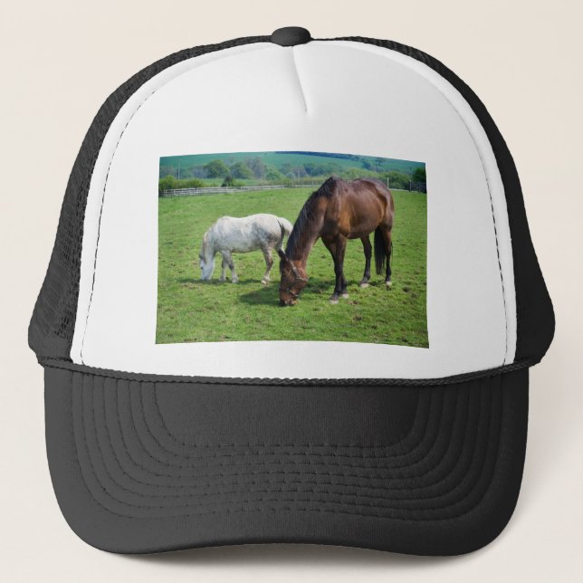 Gorra De Camionero Caballos (Anverso)