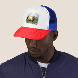 Gorra De Camionero Caballos/Cabalos/Caballos