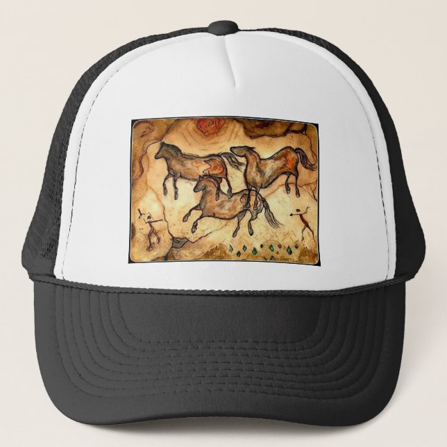 Gorra De Camionero Caballos de la cueva ** (Anverso)