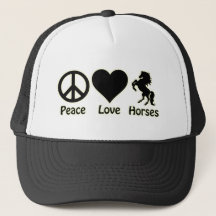 Caballos del amor de la paz