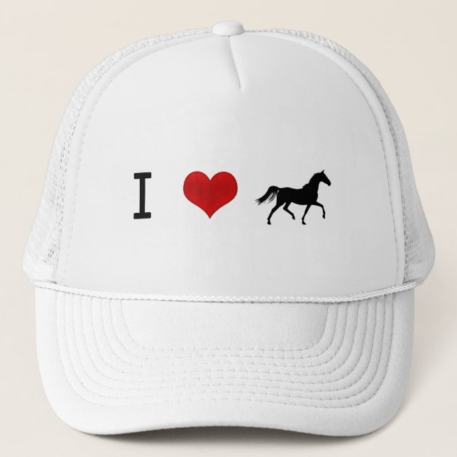 Gorra De Camionero Caballos del corazón I (Anverso)
