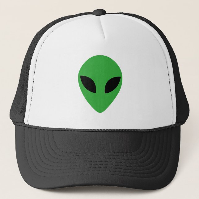 Gorra De Camionero Cabeza Alien (Anverso)