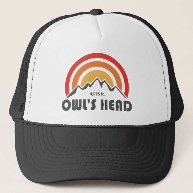 Gorra De Camionero Cabeza de búho New Hampshire (Anverso)