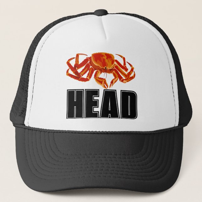 Gorra De Camionero Cabeza de cráneo (Anverso)