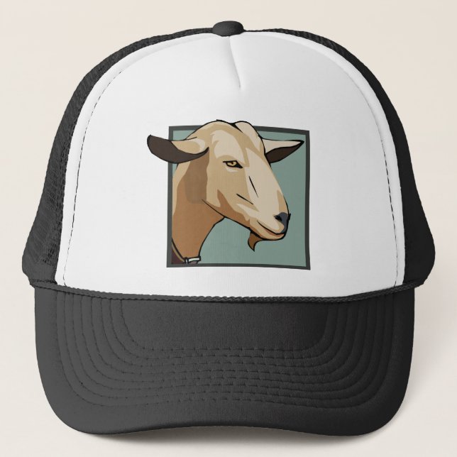 Gorra De Camionero Cabeza de la cabra (Anverso)