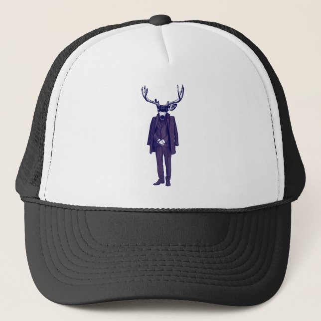 Gorra De Camionero Cabeza de los ciervos (Anverso)