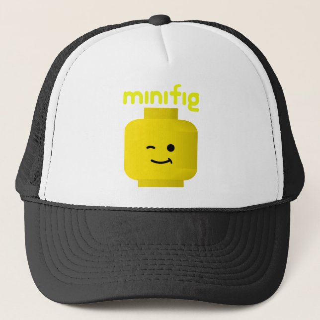 GORRA DE CAMIONERO CABEZA DE MINIFIG (Anverso)