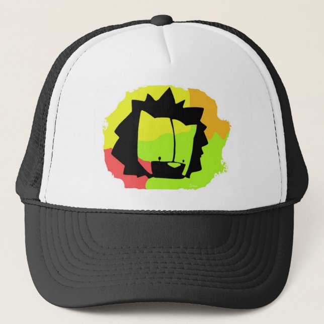 Gorra De Camionero cabeza del león (Anverso)