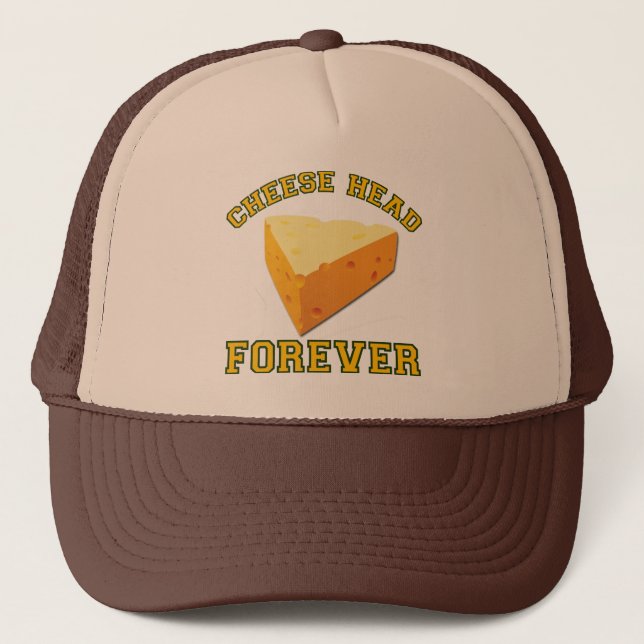 Gorra De Camionero Cabeza del queso para siempre (Anverso)