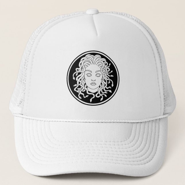 Gorra De Camionero Cabeza elegante de Medusa (Anverso)
