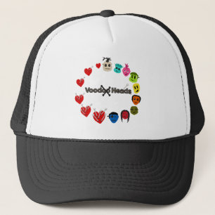 Gorra De Camionero Cabezas de vudú