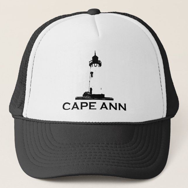 Gorra De Camionero Cabo Ana - diseño del faro (Anverso)